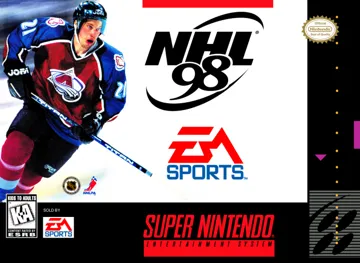 NHL 98 (USA) box cover front